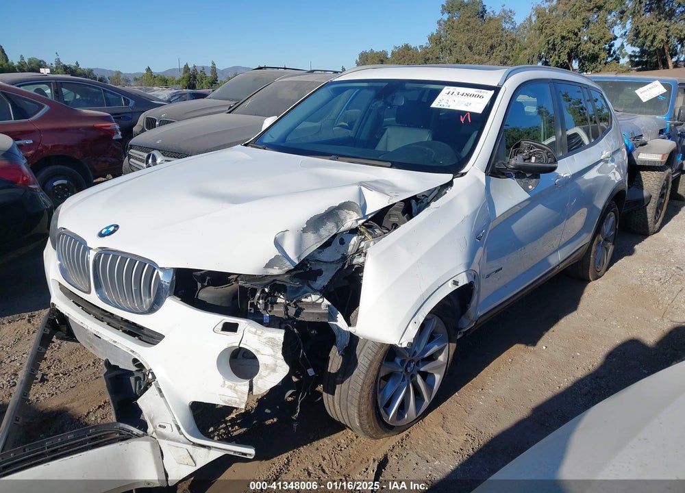 2016 BMW X3 SDRIVE28I VIN: 5UXWZ7C52G0R32872