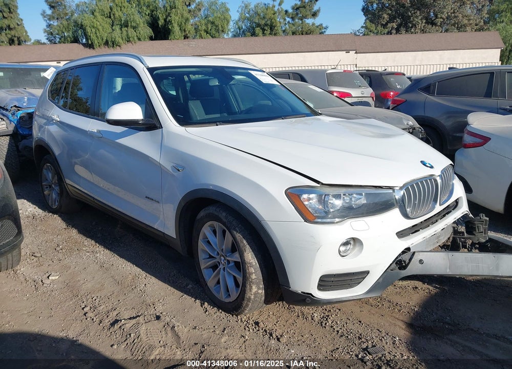 2016 BMW X3 SDRIVE28I VIN: 5UXWZ7C52G0R32872