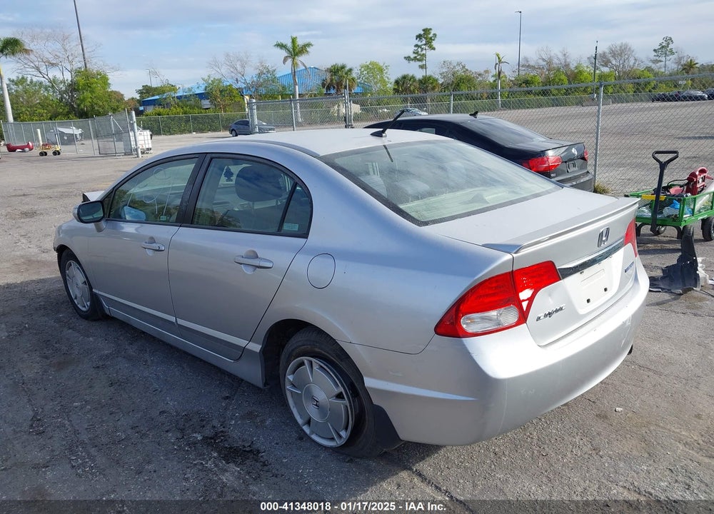 2009 HONDA CIVIC VIN: JHMFA36219S015155