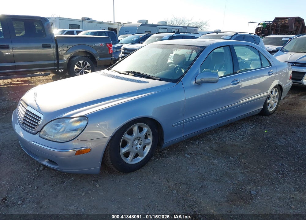2000 MERCEDES-BENZ S 430 VIN: WDBNG70J3YA057896