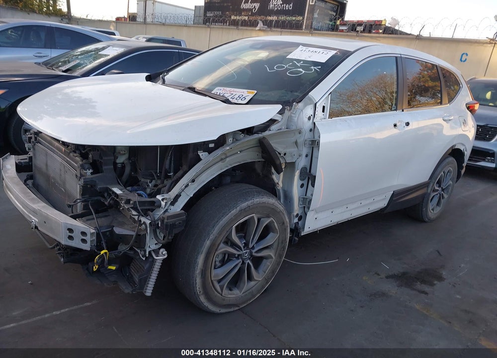 2021 HONDA CR-V HYBRID EX VIN: 7FART6H5XME022858