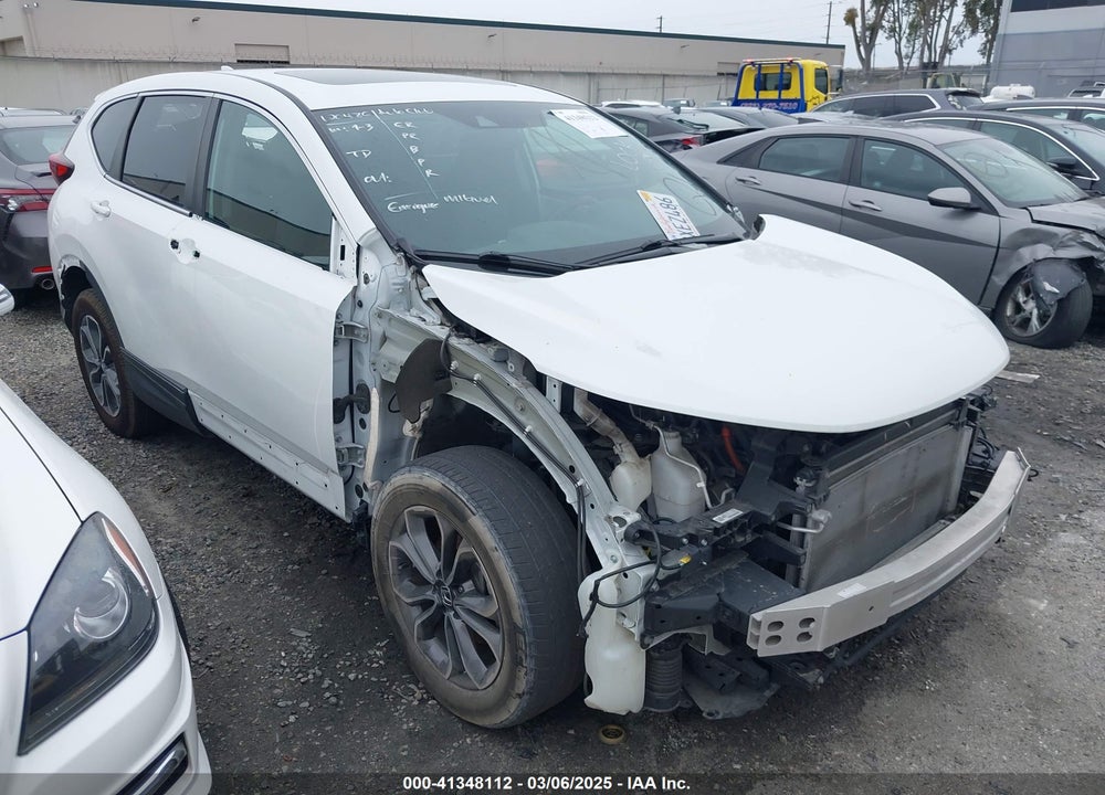 2021 HONDA CR-V HYBRID EX VIN: 7FART6H5XME022858