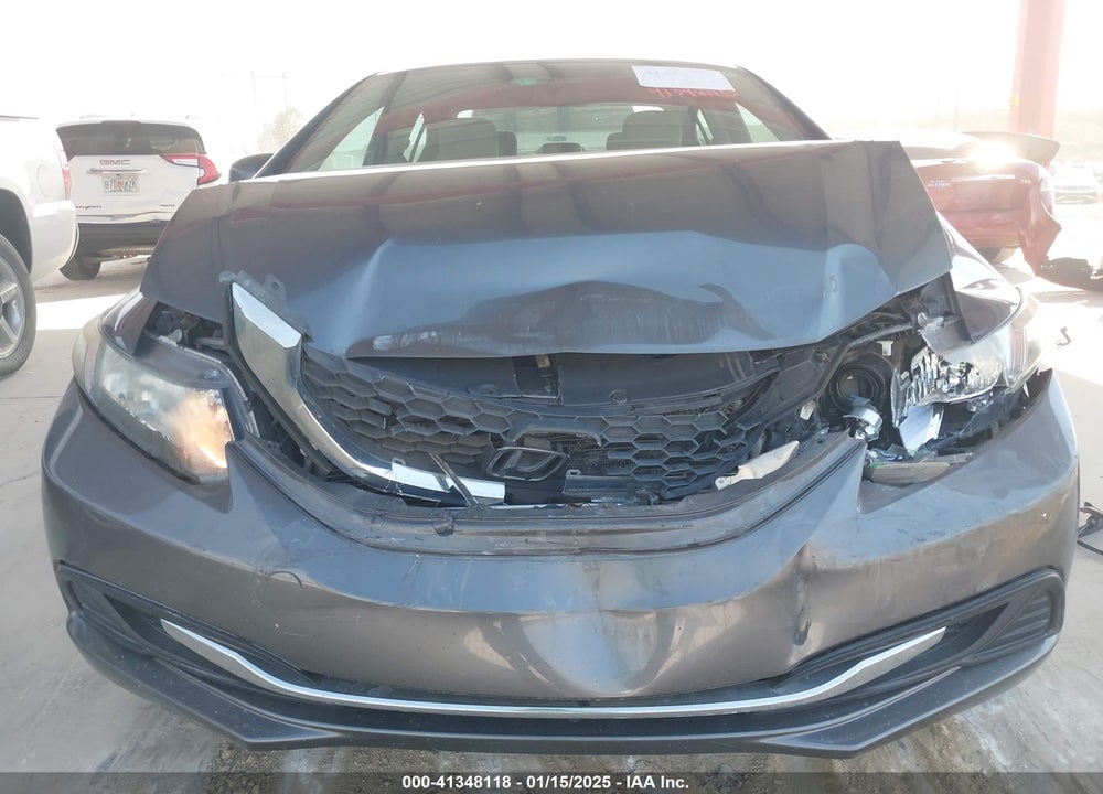2013 HONDA CIVIC LX VIN: 19XFB2F51DE035467