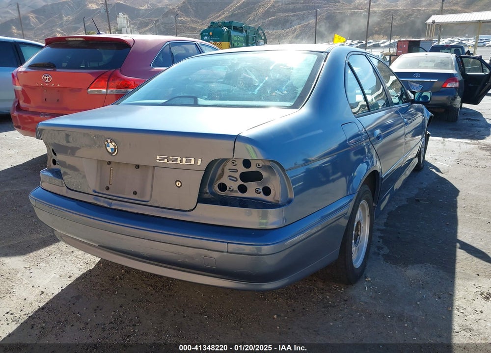 2002 BMW 530IA VIN: WBADT63472CH92630