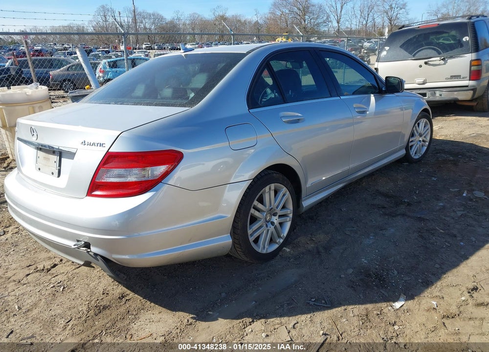 2008 MERCEDES-BENZ C 300 LUXURY 4MATIC/SPORT 4MATIC VIN: WDDGF81XX8F140658