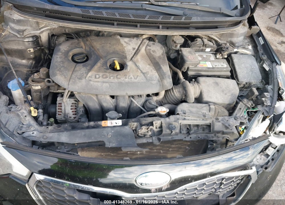 2014 KIA FORTE LX VIN: KNAFX4A65E5235601