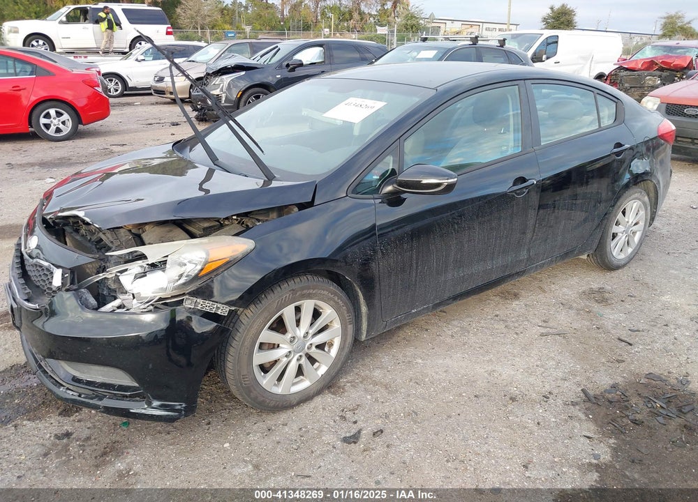 2014 KIA FORTE LX VIN: KNAFX4A65E5235601