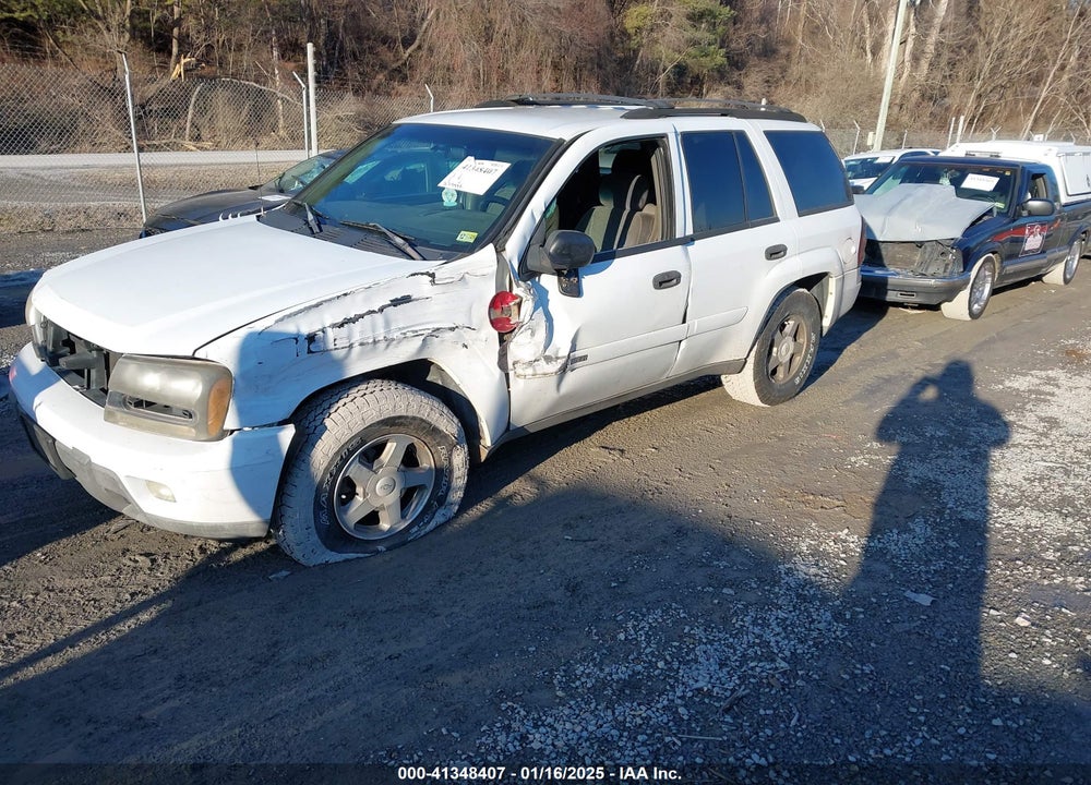 2003 CHEVROLET TRAILBLAZER VIN: 1GNDT13S432359931