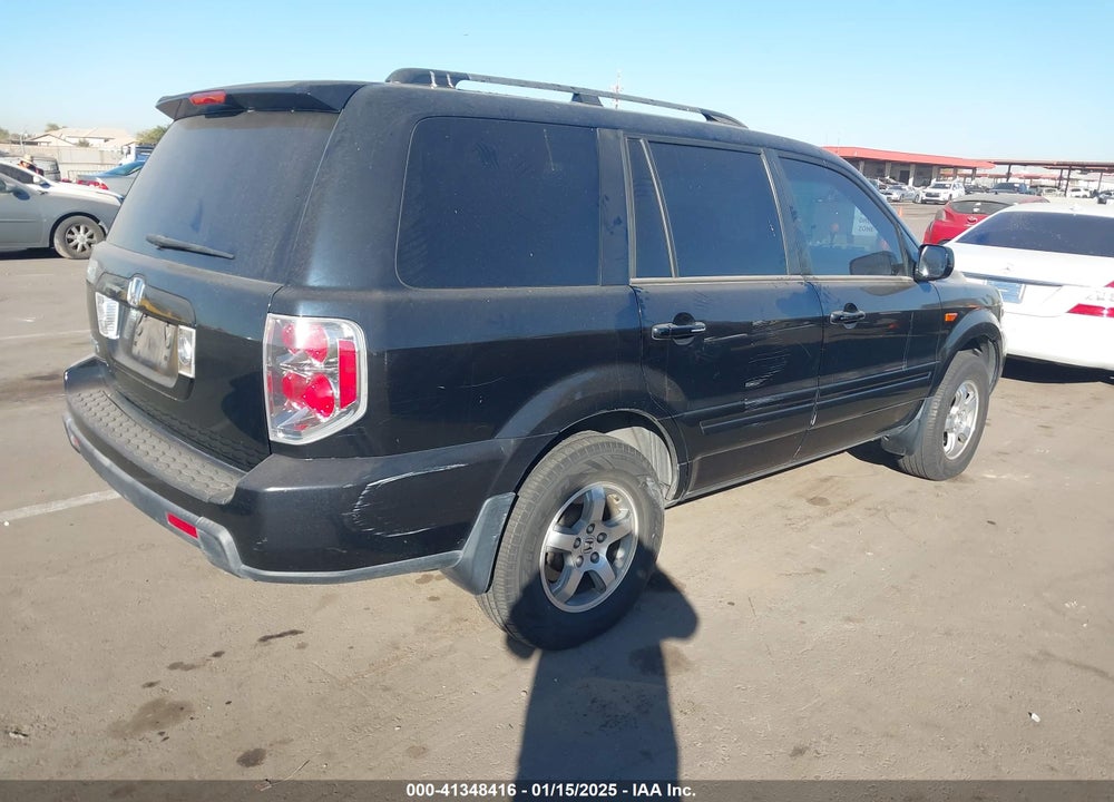 2006 HONDA PILOT EX VIN: 5FNYF28406B034390