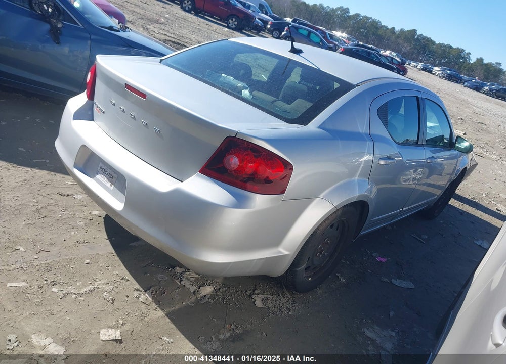 2012 DODGE AVENGER VIN: 1C3CDZABXCN253098