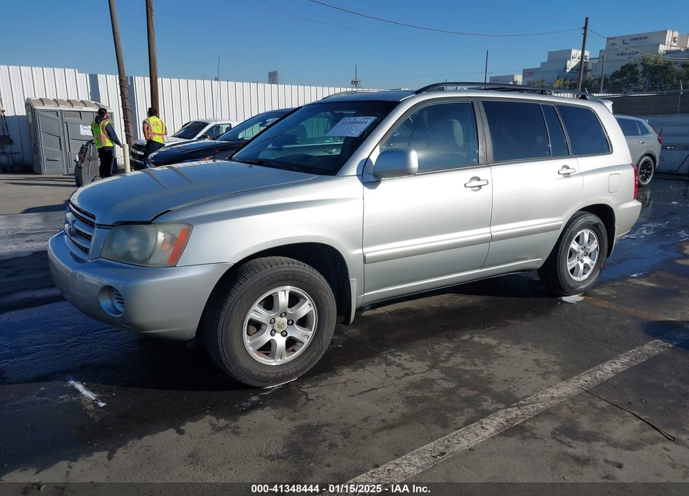 2003 TOYOTA HIGHLANDER V6 VIN: JTEGF21A630112284