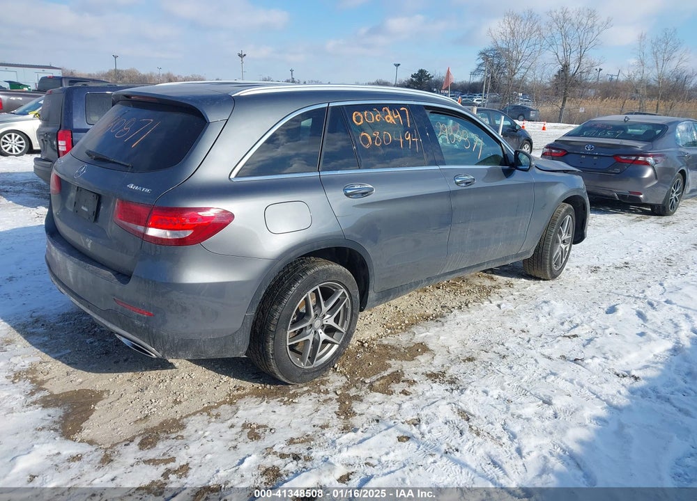 2016 MERCEDES-BENZ GLC 300 4MATIC VIN: WDC0G4KB5GF080494