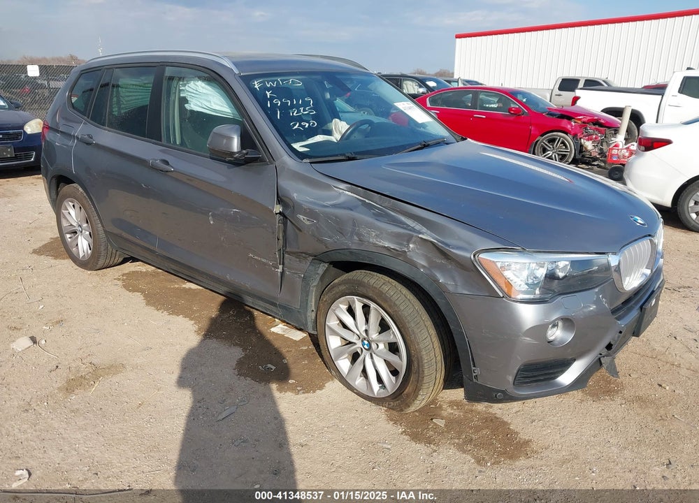 2017 BMW X3 XDRIVE28I VIN: 5UXWX9C36H0T20580