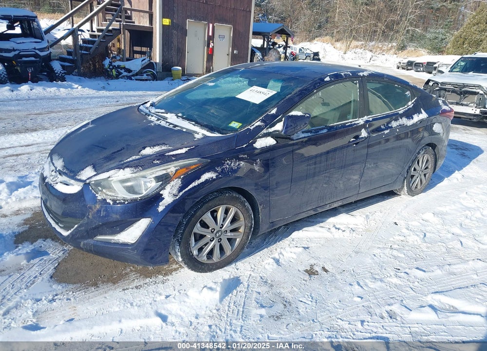 2014 HYUNDAI ELANTRA VIN: 5NPDH4AE0EH467344