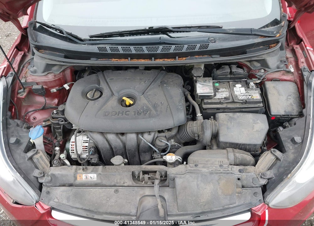 2016 HYUNDAI ELANTRA VIN: 5NPDH4AE4GH747853
