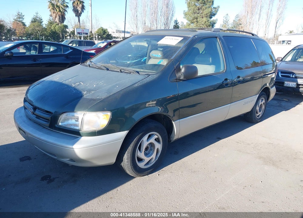 2000 TOYOTA SIENNA XLE VIN: 4T3ZF13C5YU306524