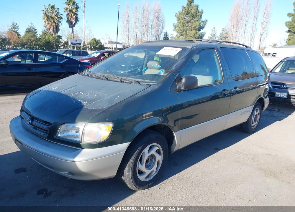 2000 TOYOTA SIENNA XLE VIN: 4T3ZF13C5YU306524