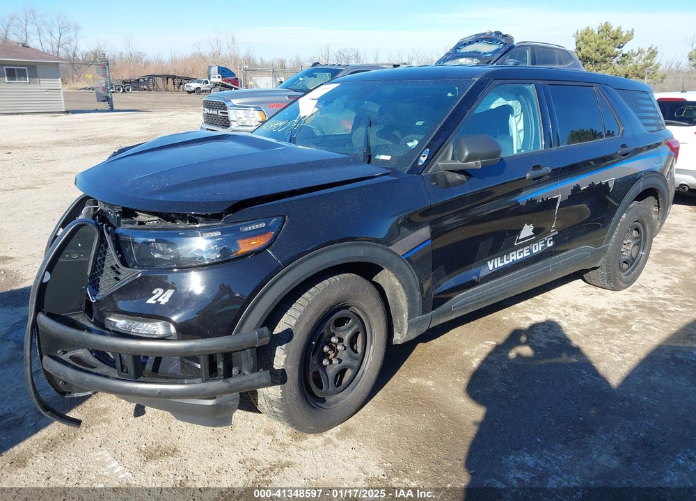 2022 FORD POLICE INTERCEPTOR VIN: 1FM5K8AB6NGC06335