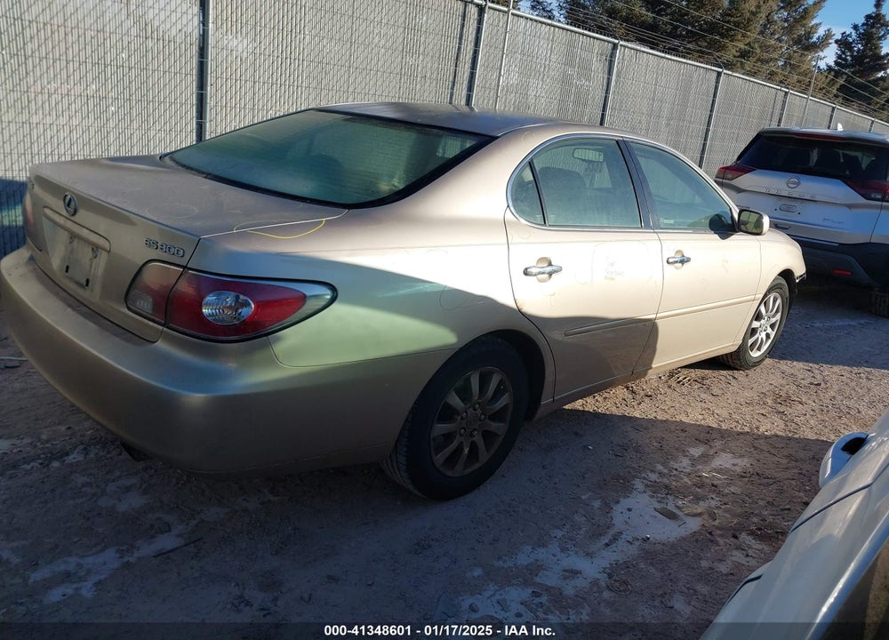 2003 LEXUS ES 300 VIN: JTHBF30G136015323