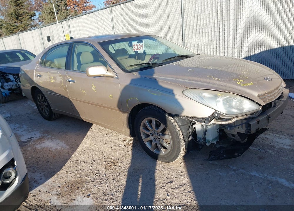2003 LEXUS ES 300 VIN: JTHBF30G136015323