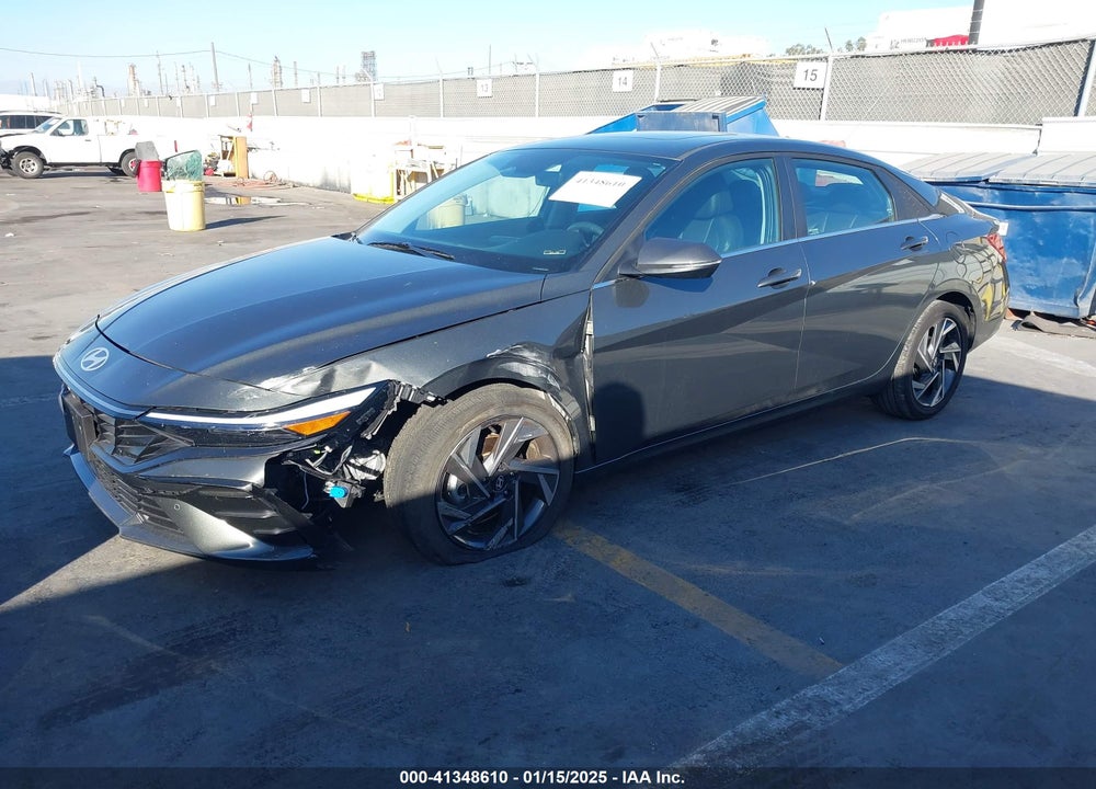 2024 HYUNDAI ELANTRA HYBRID LIMITED VIN: KMHLN4DJ8RU104035