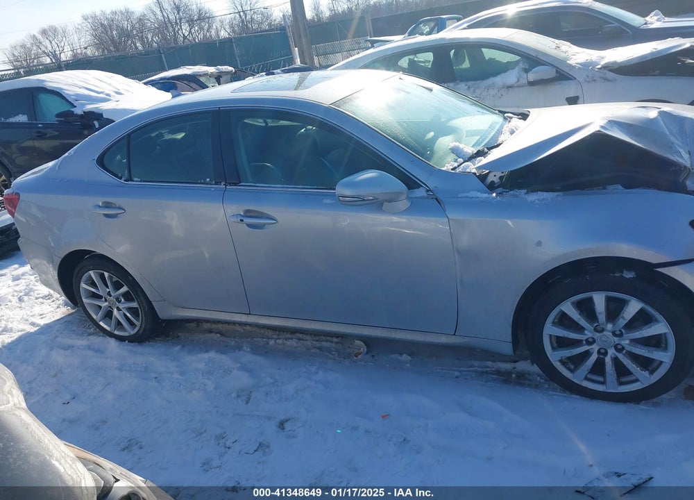 2012 LEXUS IS VIN: JTHCF5C25C5055538