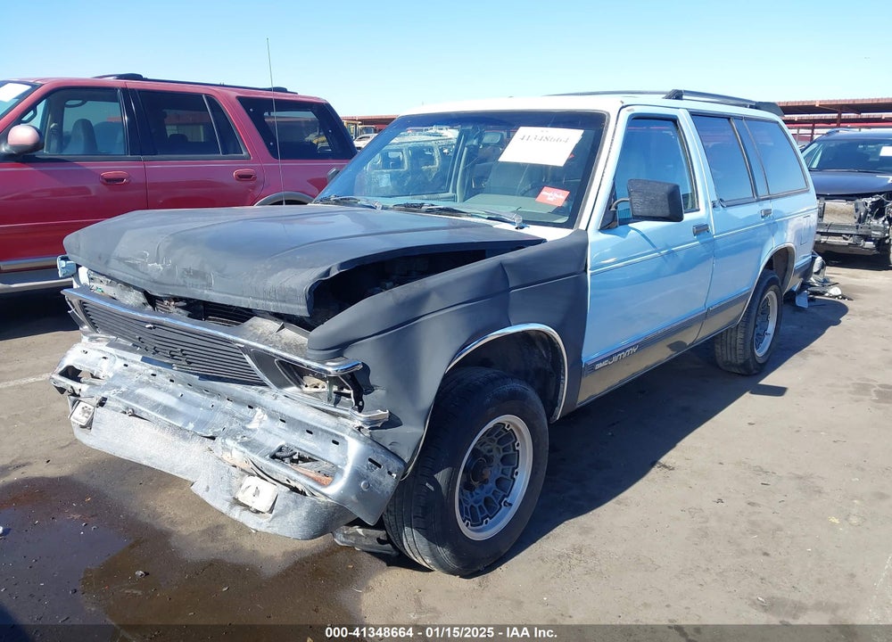 1992 GMC S15 JIMMY VIN: 1GKCS13Z1N2505441
