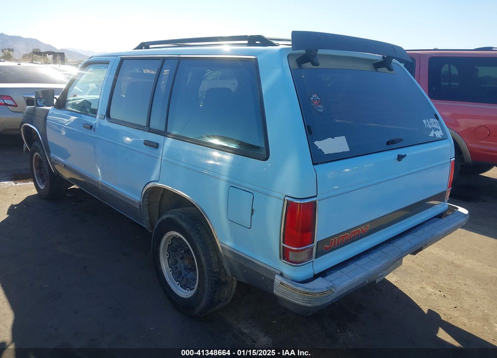 1992 GMC S15 JIMMY VIN: 1GKCS13Z1N2505441
