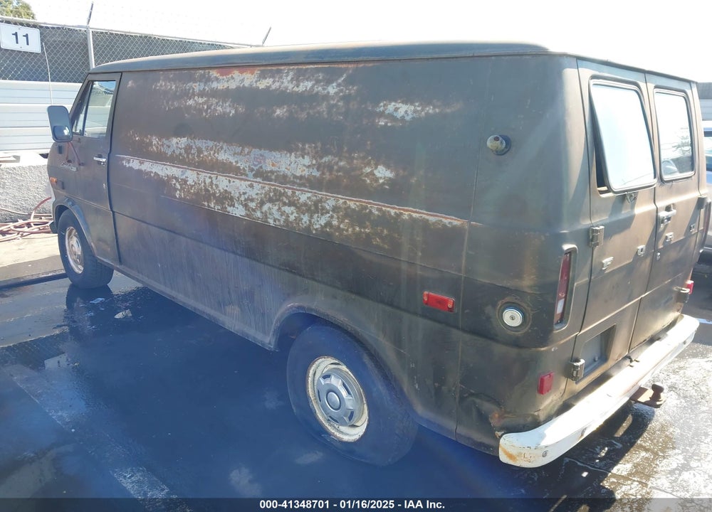 1972 FORD VAN VIN: E24GHM81078