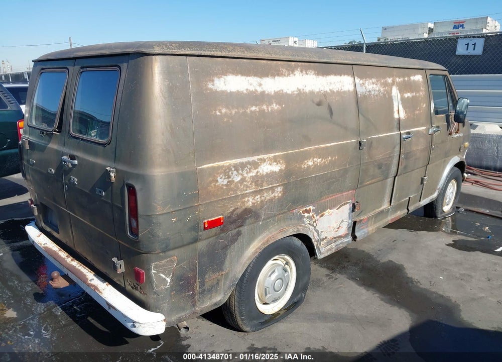1972 FORD VAN VIN: E24GHM81078