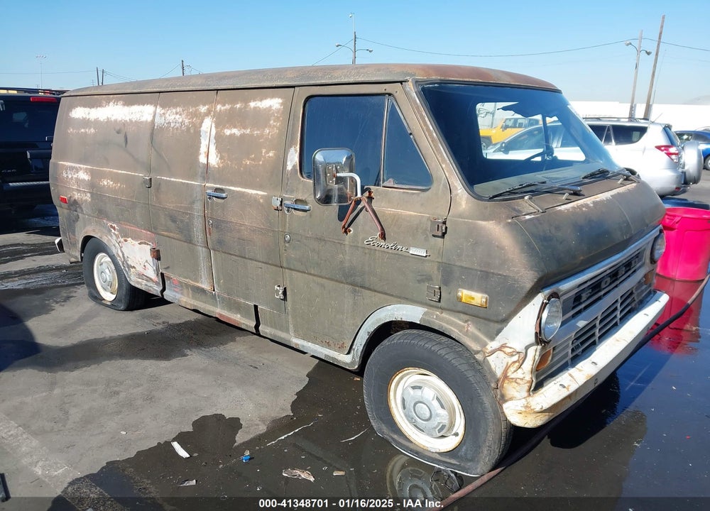 1972 FORD VAN VIN: E24GHM81078