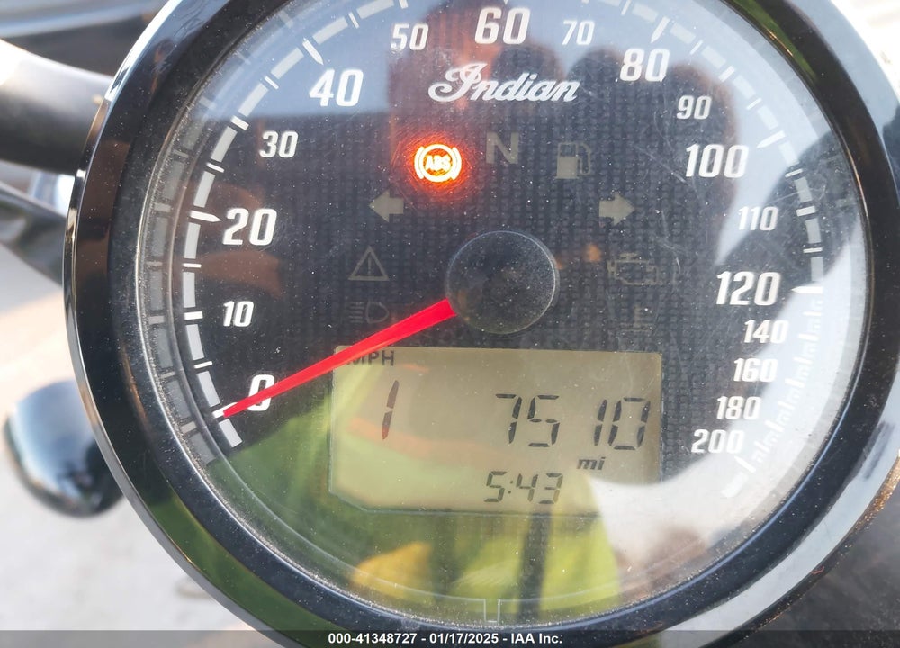 2022 INDIAN MOTORCYCLE CO. SCOUT BOBBER ABS VIN: 56KMTA004N3189069