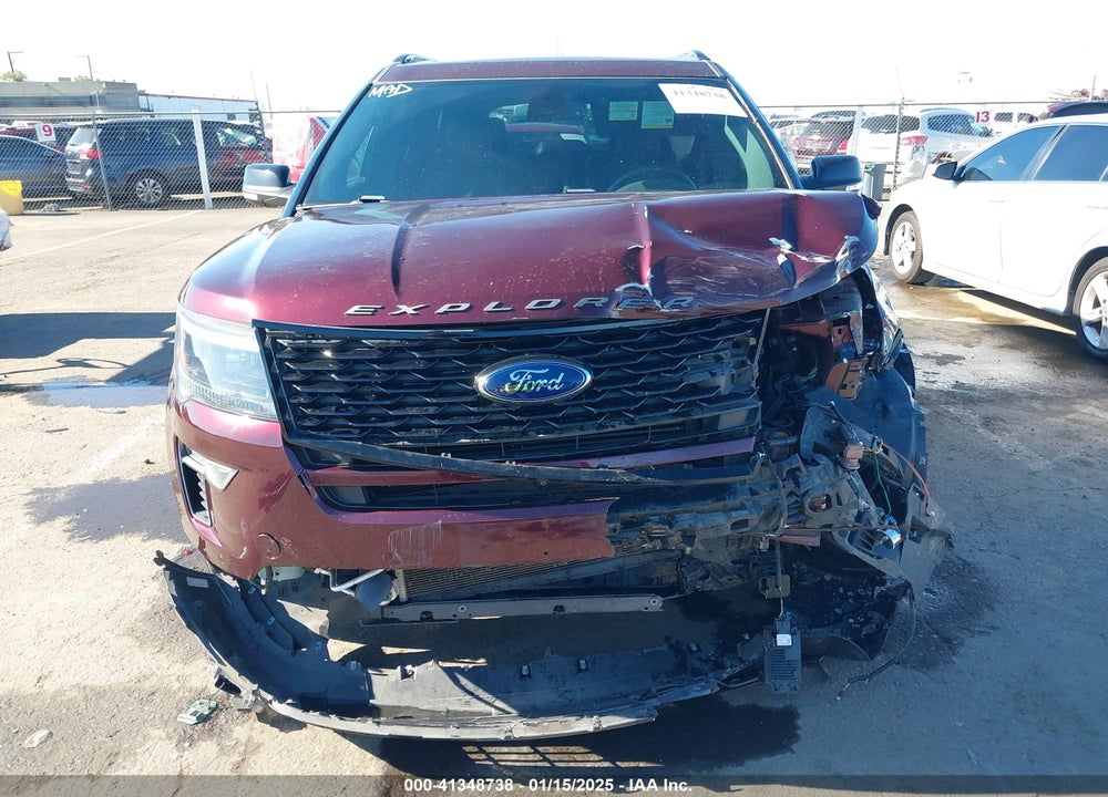 2018 FORD EXPLORER SPORT VIN: 1FM5K8GT4JGA36373