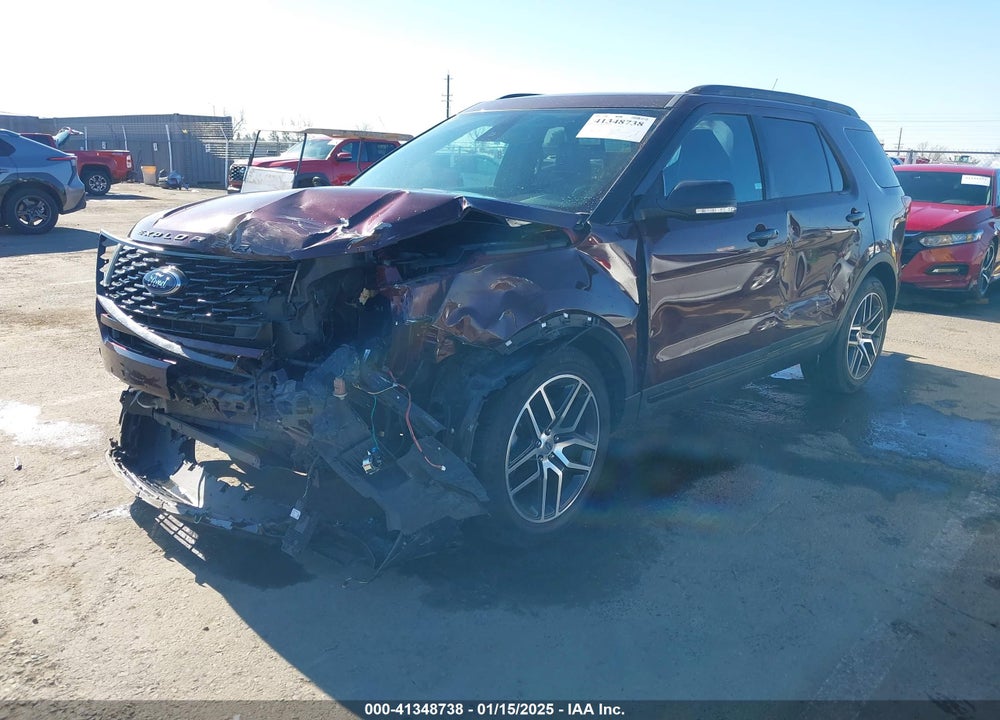 2018 FORD EXPLORER SPORT VIN: 1FM5K8GT4JGA36373