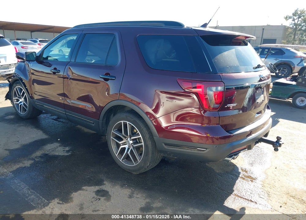 2018 FORD EXPLORER SPORT VIN: 1FM5K8GT4JGA36373