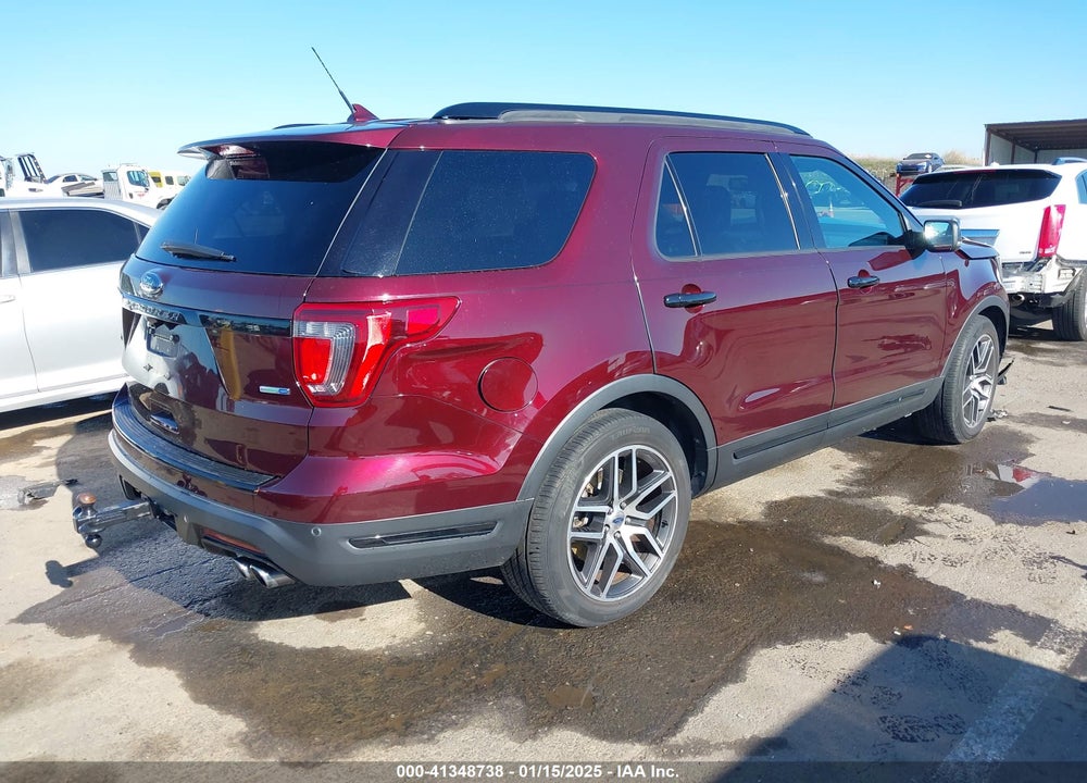 2018 FORD EXPLORER SPORT VIN: 1FM5K8GT4JGA36373