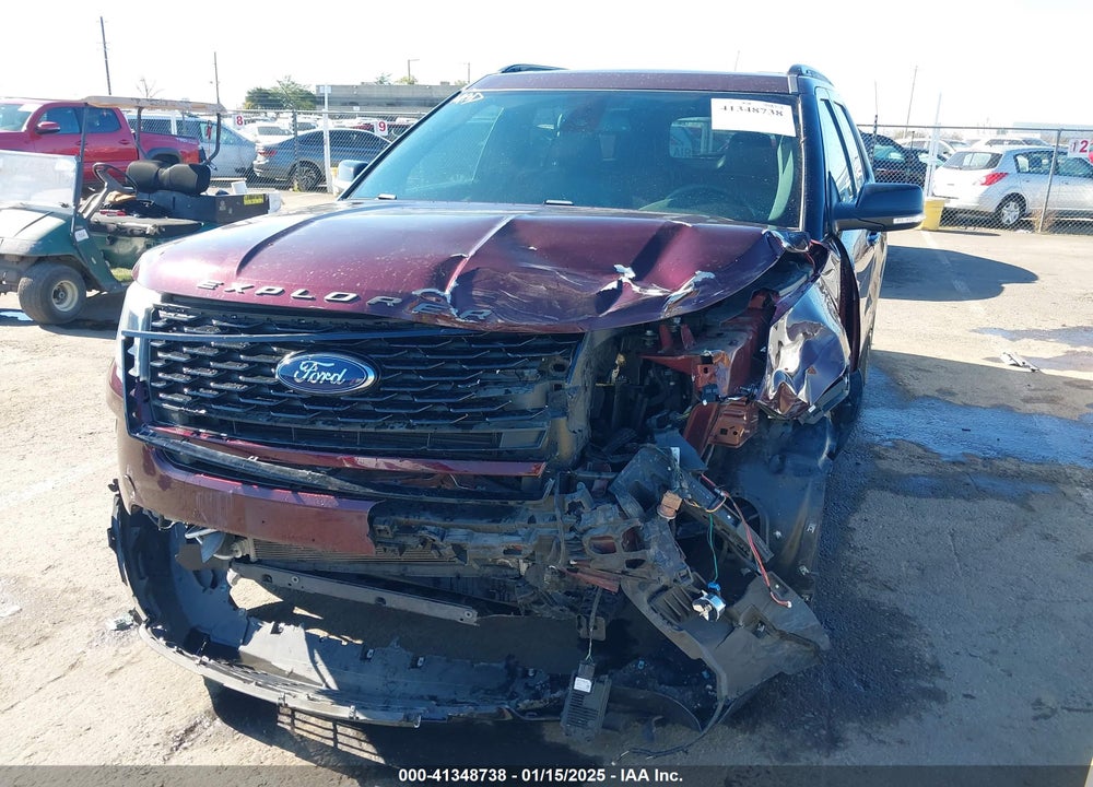 2018 FORD EXPLORER SPORT VIN: 1FM5K8GT4JGA36373