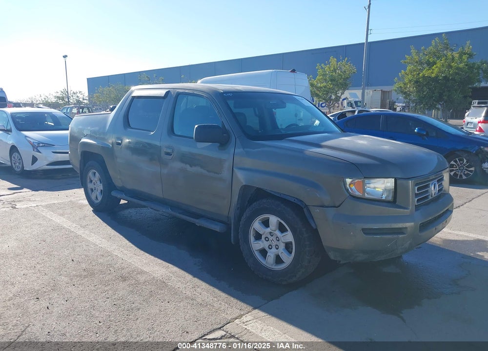 2007 HONDA RIDGELINE RTL VIN: 2HJYK16537H522757