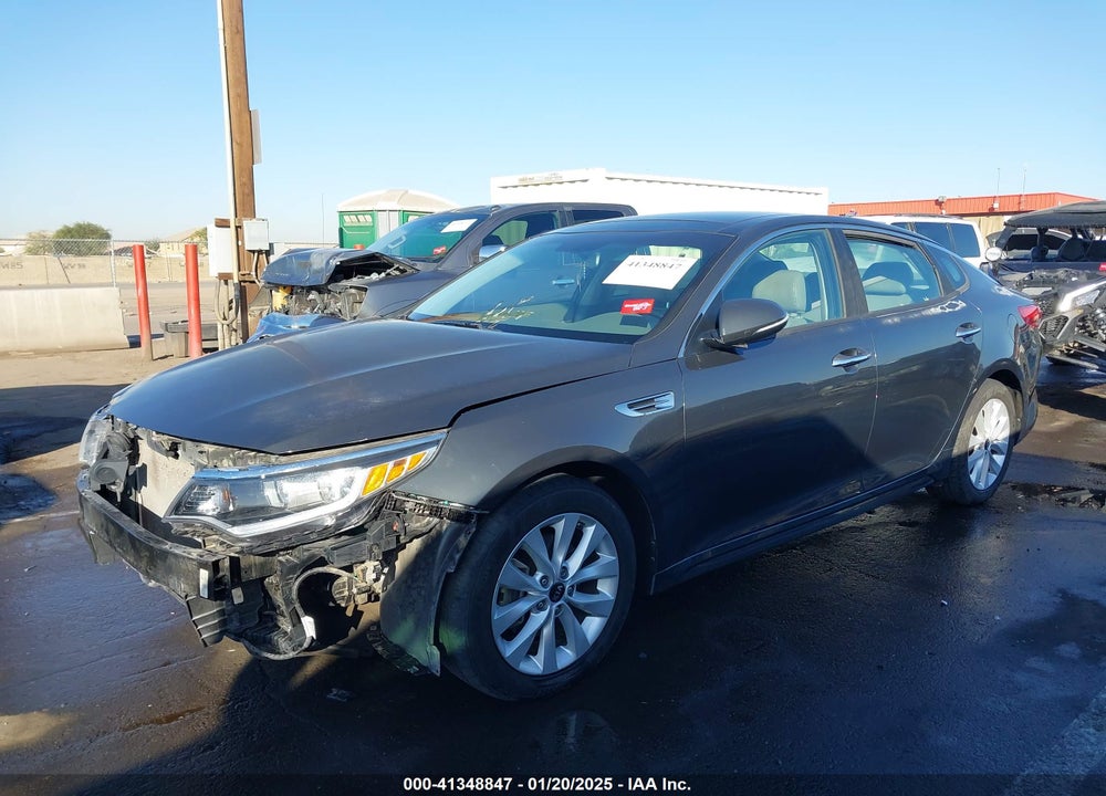 2016 KIA OPTIMA VIN: 5XXGU4L37GG010825