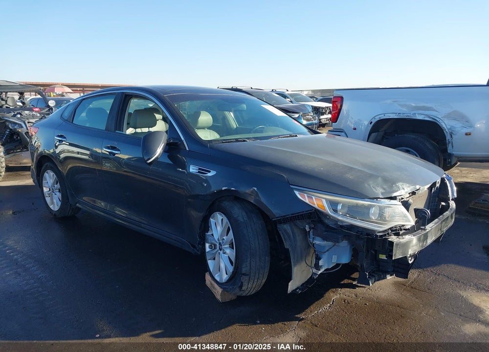 2016 KIA OPTIMA VIN: 5XXGU4L37GG010825