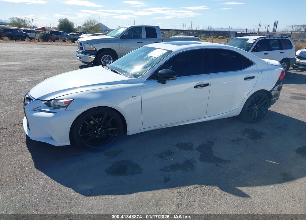 2015 LEXUS IS 250 CRAFTED LINE VIN: JTHBF1D25F5056907