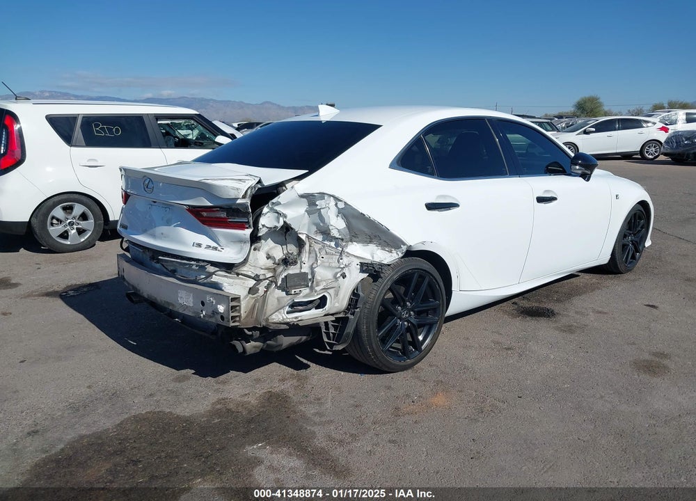 2015 LEXUS IS 250 CRAFTED LINE VIN: JTHBF1D25F5056907