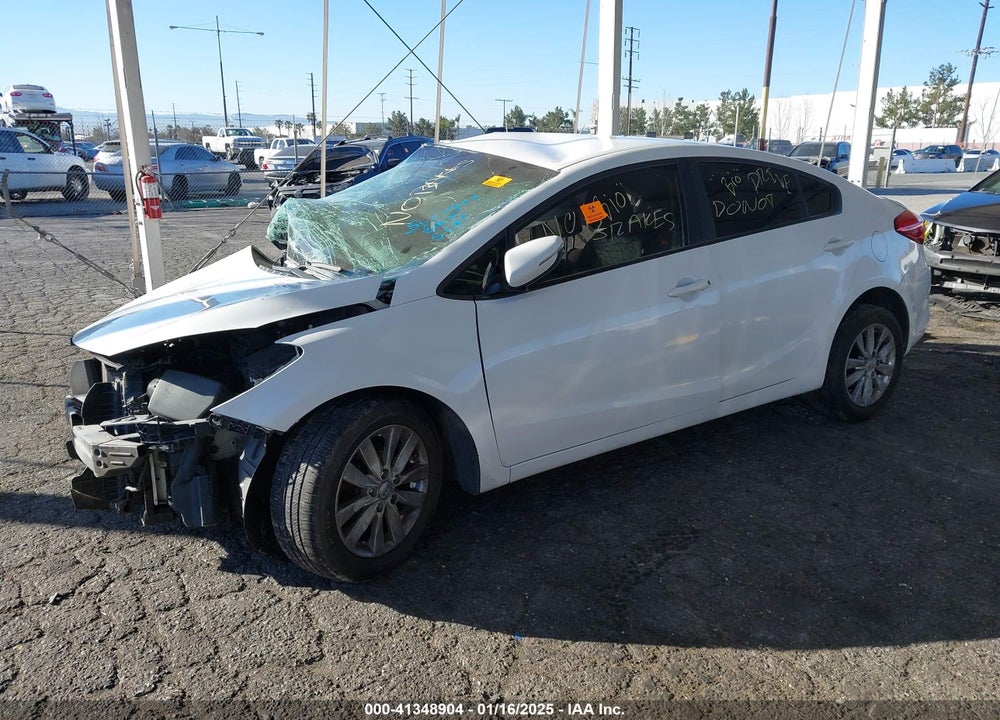 2016 KIA FORTE VIN: KNAFX4A63G5511521