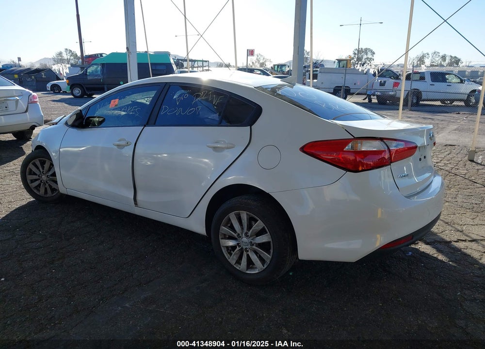 2016 KIA FORTE VIN: KNAFX4A63G5511521