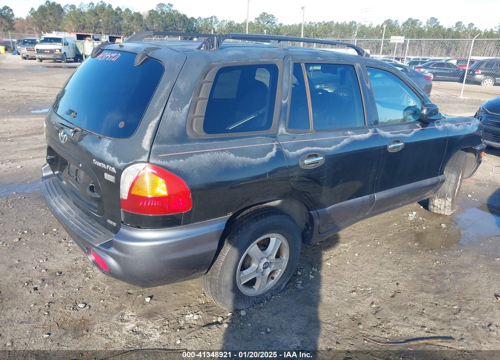 2003 HYUNDAI SANTA FE GLS/LX VIN: KM8SC73E83U556548