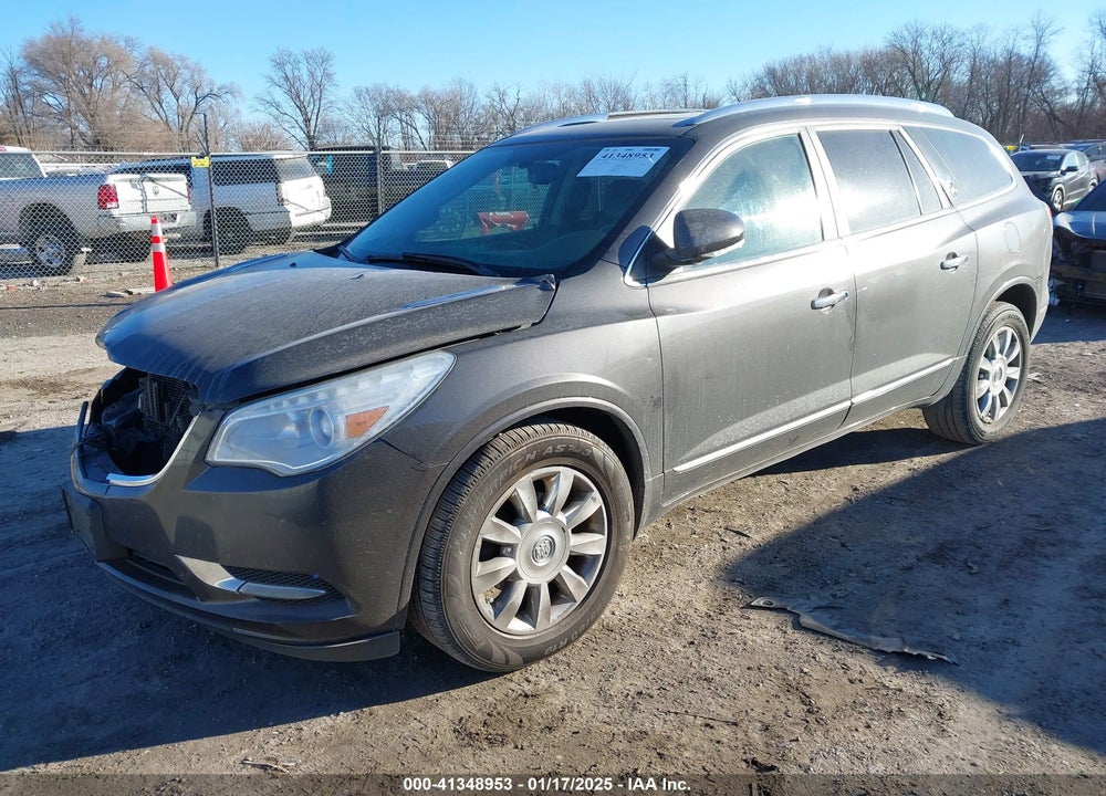 2014 BUICK ENCLAVE LEATHER VIN: 5GAKRBKD0EJ130339
