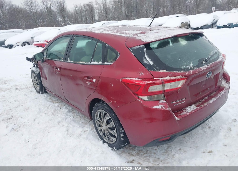 2019 SUBARU IMPREZA VIN: 4S3GTAA6XK3710586