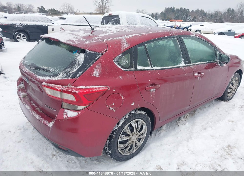 2019 SUBARU IMPREZA VIN: 4S3GTAA6XK3710586