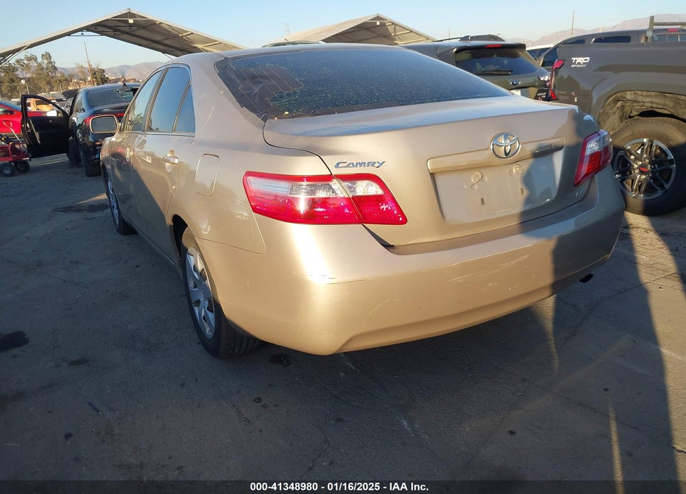2007 TOYOTA CAMRY LE VIN: 4T1BE46K97U154005