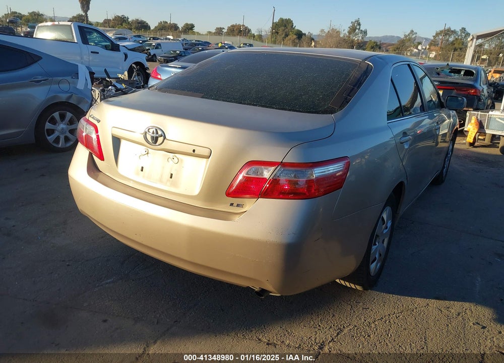 2007 TOYOTA CAMRY LE VIN: 4T1BE46K97U154005